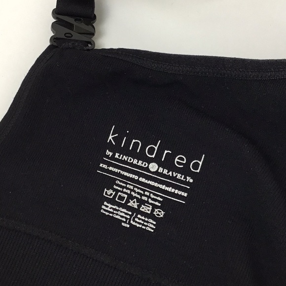 Kindred Bravely Sublime Hands free Pumping + Nursing Black XXL - Picture 8 of 10